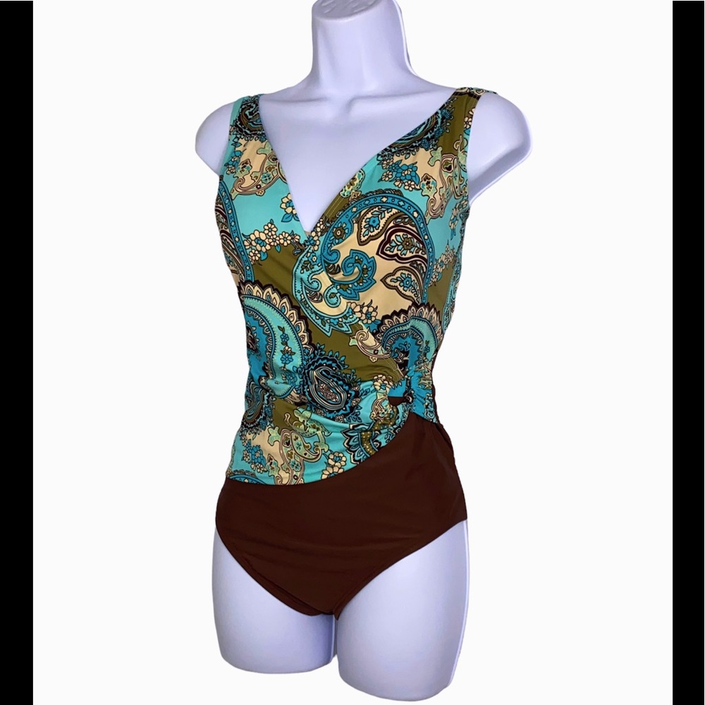 Beach Bay 16 Paisley One Piece